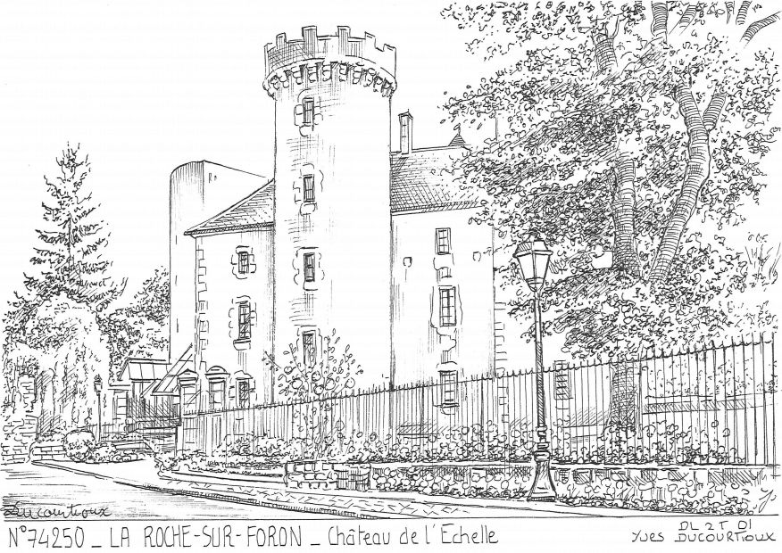 N 74250 - LA ROCHE SUR FORON - château de l échelle